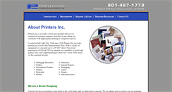 Desktop Screenshot of printersinc.net