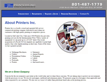 Tablet Screenshot of printersinc.net